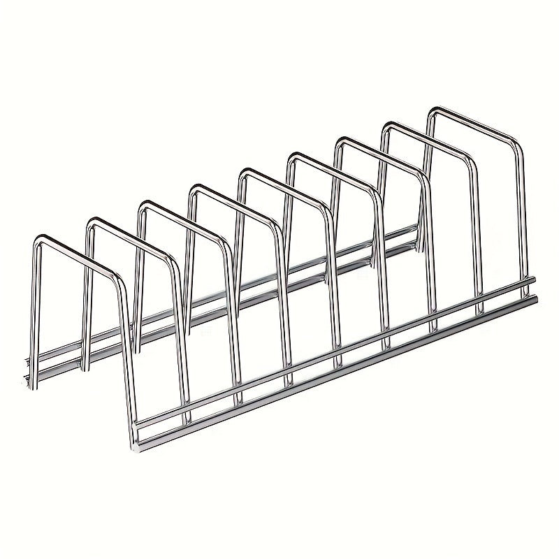 Space-Saving Stainless Steel Dish Drying Rack with Utensil Holder - 11.5\