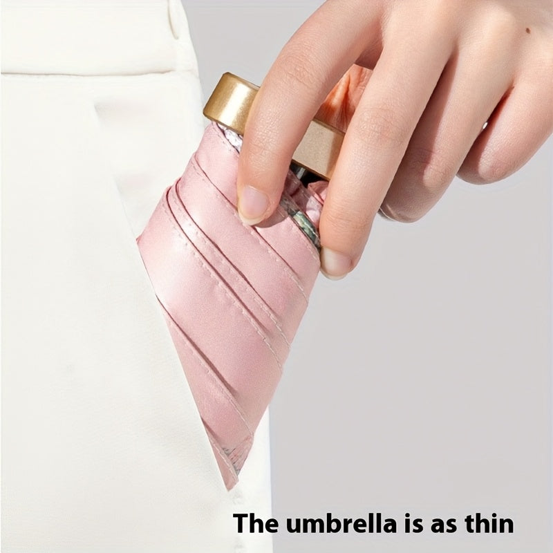 Parasol de Soleil Léger et Compact pour Toutes Saisons avec Protection UV pour Femmes