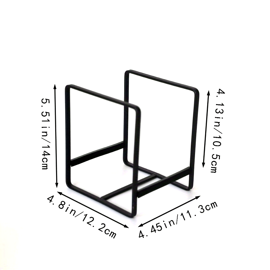 Stainless Steel Kitchen Storage Box, Rust-Proof Countertop Plate Rack, Vertical Cabinet Locker for Dishes, Bowls, Cups and Lids, universal Size for Home and Outdoor Use-Easy to Install and Clean-Adds Storage Space to the Kitchen!