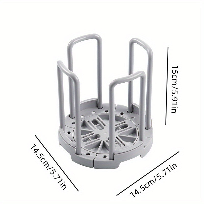 Adjustable Kitchen Bowl Rack, Space-Saving Cup Holder, Simple Fashion Design, Stackable Dish Storage Organizer, Home Kitchen Storage Equipment