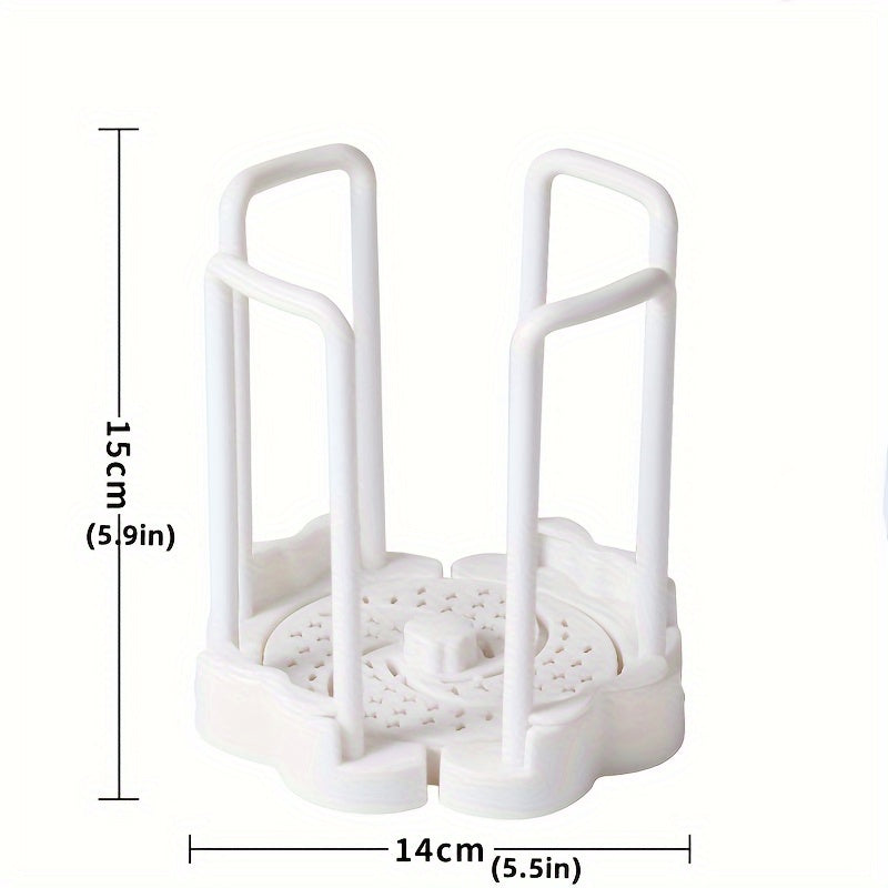 Space-Saving Plastic Dish Rack - Easy to Clean, Multi-Compartment Kitchen Organizer for Bowls and Plates, Countertop Storage Solution, Kitchen Organizers And Storag