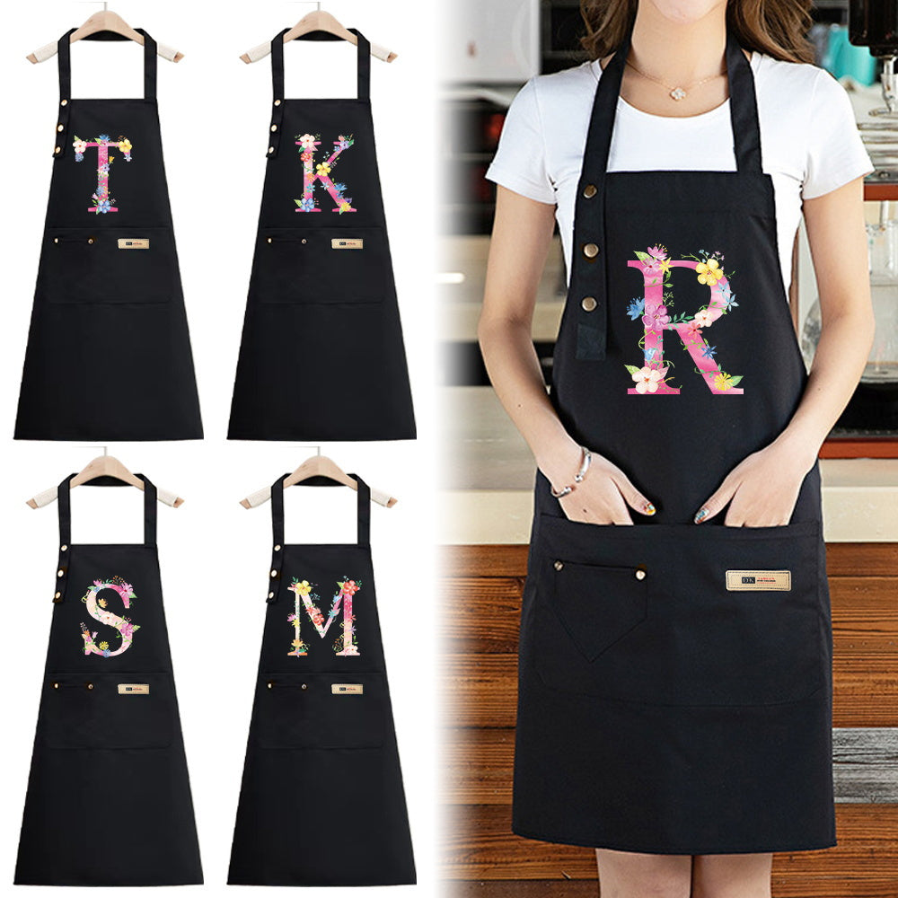 1pc, Apron Cooking Clothes Fashionable New Fabric Chefs Uniform Breathable Kitchen Cooking Household Adult Oil Resistant Work All Seasons Catering Filipina Food Service Clothe Gardening Painting, Baking with Ldeal for Holidays Christmas Halloween