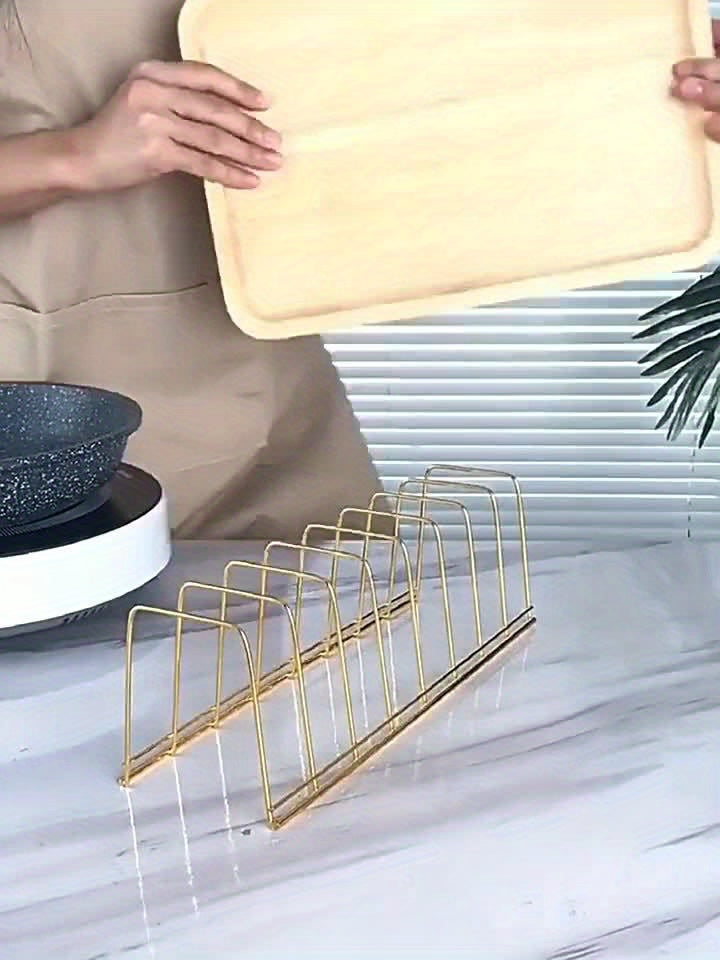 1pc Stainless Steel Dish Drying Rack, Rust-Proof Space-Saving Kitchen Organizer for Bowls and Plates, Simple Clean Design for Orderly Countertop Storage, Kitchen Storage Solution | Minimalist Dish Rack | Rustproof Stainless Steel, Dish Drying Rack