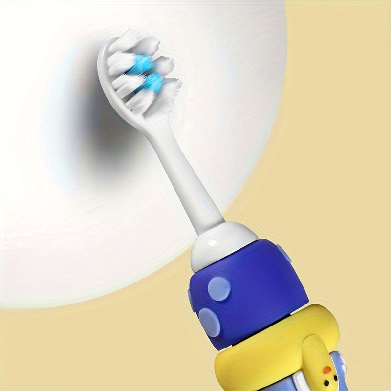 Henke 4pièces Boîtes-cadeaux 2Boîtes × 4pièces Boîtes-cadeaux Fun Cute Dinosaur Soft Bristle Toothbrush Voyage Essentiel Maternelle Mode Spécial