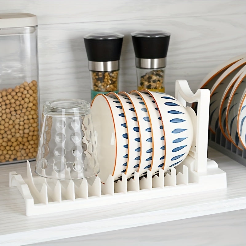 Expandable Kitchen Sink Organizer - Perfect for Dishes, Bowls & Chopsticks Storage