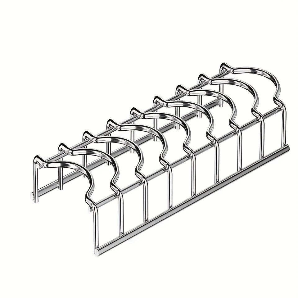 1pc Stainless Steel Dish Drying Rack, Rust-Proof Space-Saving Kitchen Organizer for Bowls and Plates, Simple Clean Design for Orderly Countertop Storage, Kitchen Storage Solution | Minimalist Dish Rack | Rustproof Stainless Steel, Dish Drying Rack