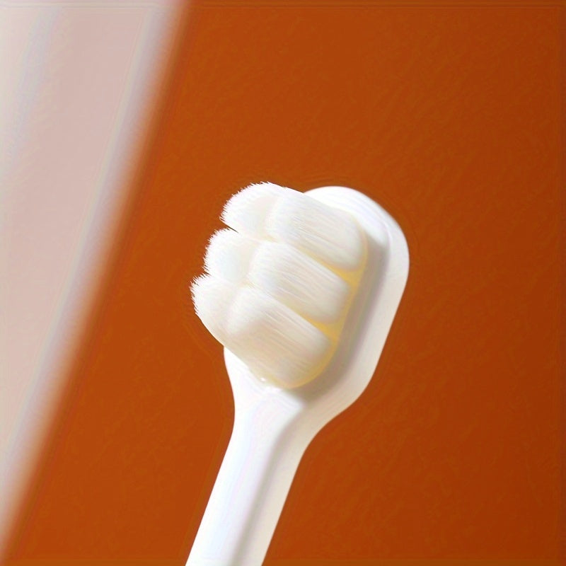 Brosse à dents souple à poils doux, design dinosaure, facile à nettoyer, pour enfants de 3 à 6 ans