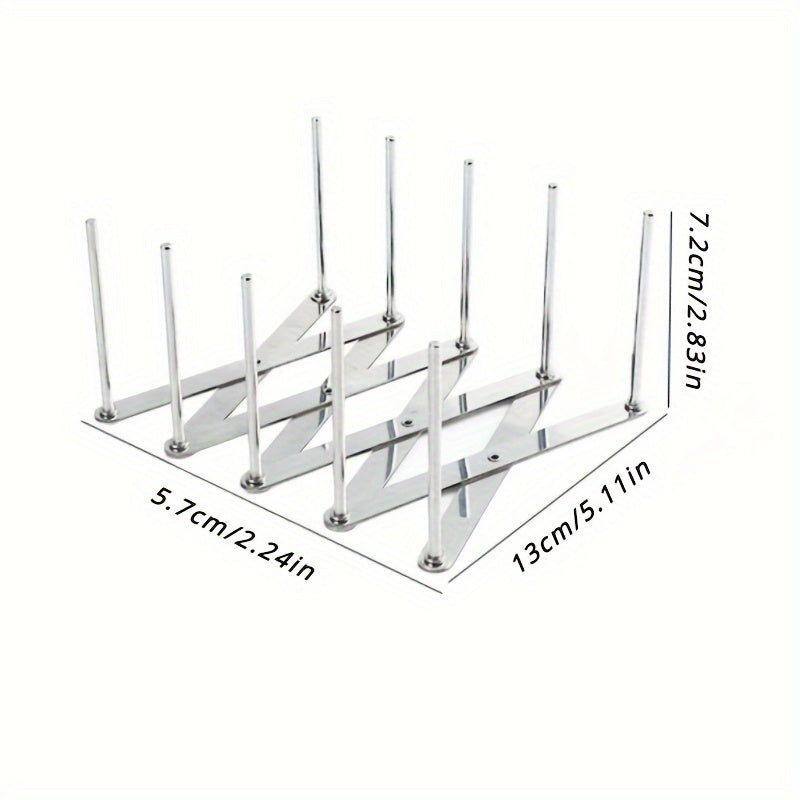Telescopic Multifunctional Storage Rack Stainless Steel Bowl And Dish Rack Storage Draining Rack Kitchen Pot Lid Rack