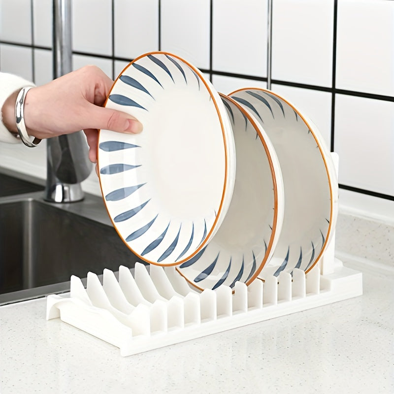 Expandable Kitchen Sink Organizer - Perfect for Dishes, Bowls & Chopsticks Storage