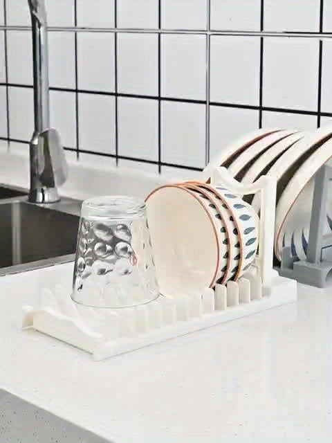 Expandable Kitchen Sink Organizer - Perfect for Dishes, Bowls & Chopsticks Storage