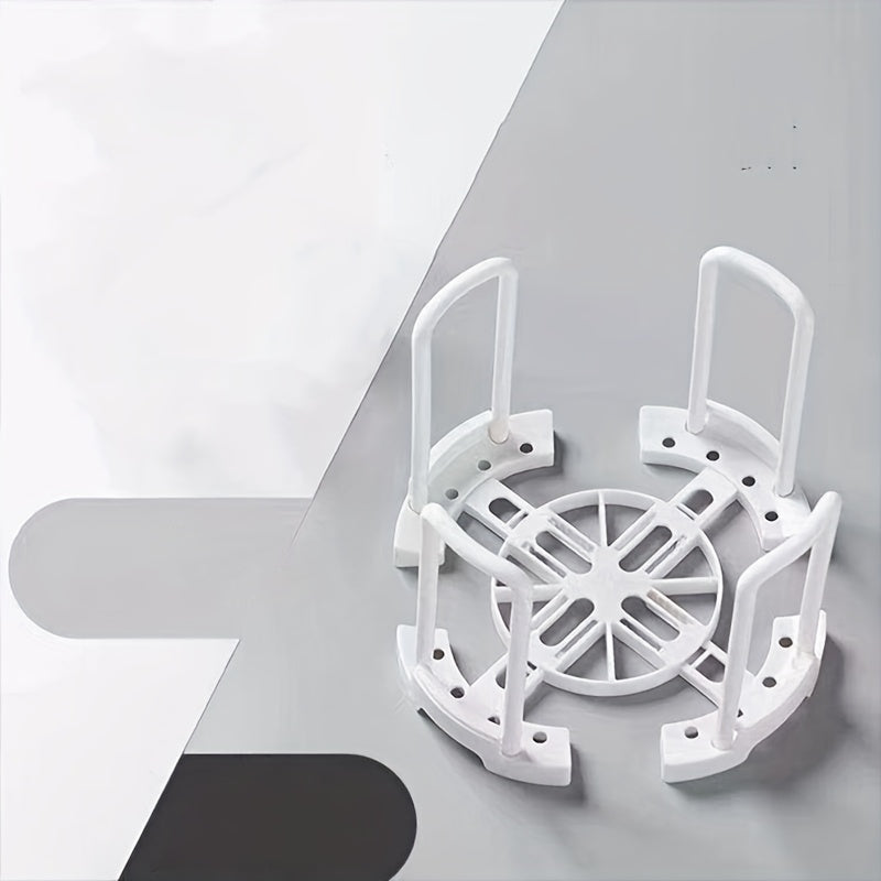 Space-Saving Plastic Dish Rack - Easy to Clean, Multi-Compartment Kitchen Organizer for Bowls and Plates, Countertop Storage Solution, Kitchen Organizers And Storag