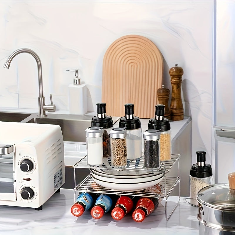 Refrigerator storage rack, stainless steel storage rack, bowl and plate rack, dish and dish storage rack