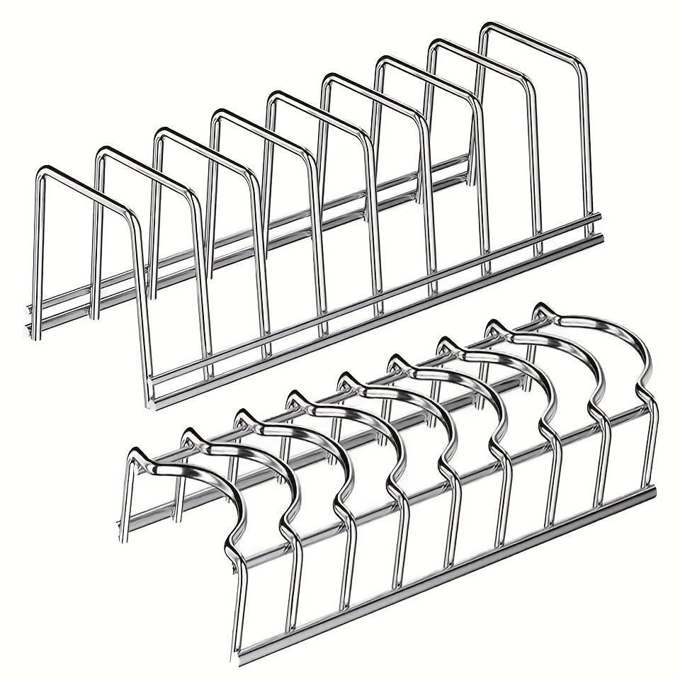 1pc Stainless Steel Dish Drying Rack, Rust-Proof Space-Saving Kitchen Organizer for Bowls and Plates, Simple Clean Design for Orderly Countertop Storage, Kitchen Storage Solution | Minimalist Dish Rack | Rustproof Stainless Steel, Dish Drying Rack