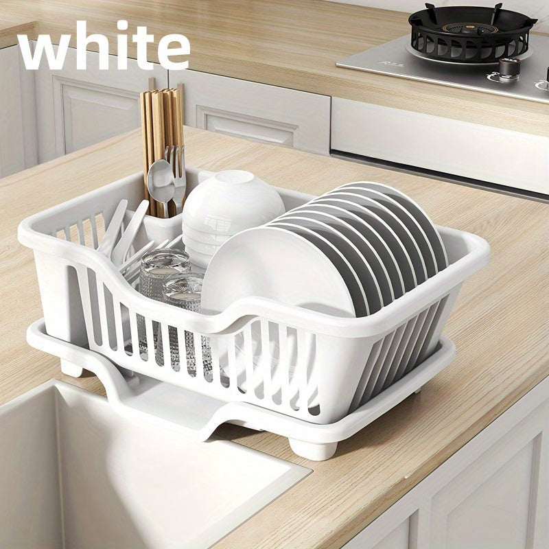 Plastic Kitchen Bowl Storage Rack, Small, with Drainage and Drain Function, Filter Type, for Storing Tableware, Kitchen and Home Essential