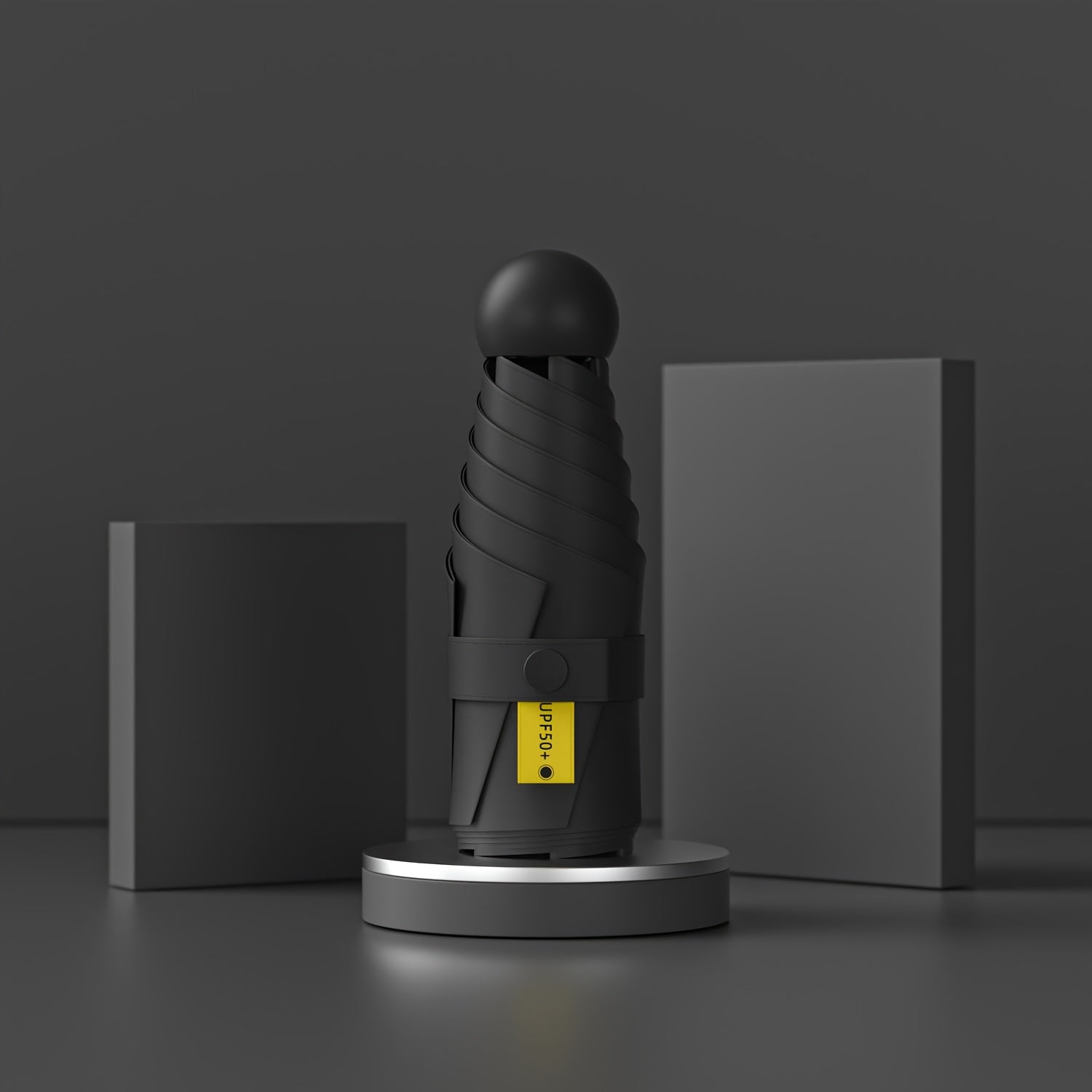 Parapluie de Luxe Double Usage pour Femmes - Protection UV UPF50+, Design Compact de Voyage, Cadre Durable à 8 Baleines, Style Minimaliste Élégant, Parasol Pliant Manuel pour Activités Extérieures, Accessoire Moderne